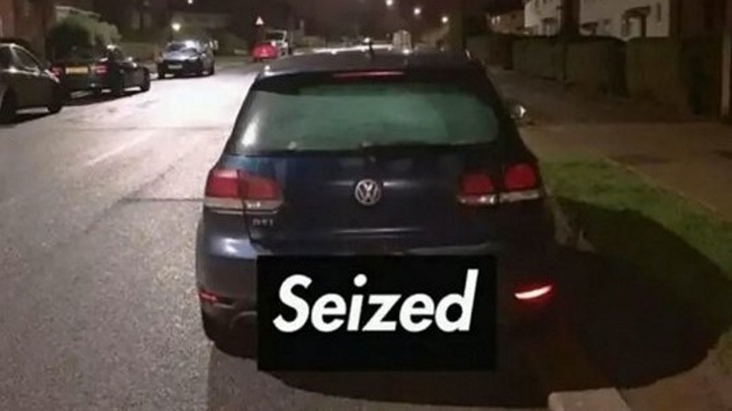 Man’s VW Golf GTI Seized for Speeding Home so His McDonald’s Wouldn’t Get Cold