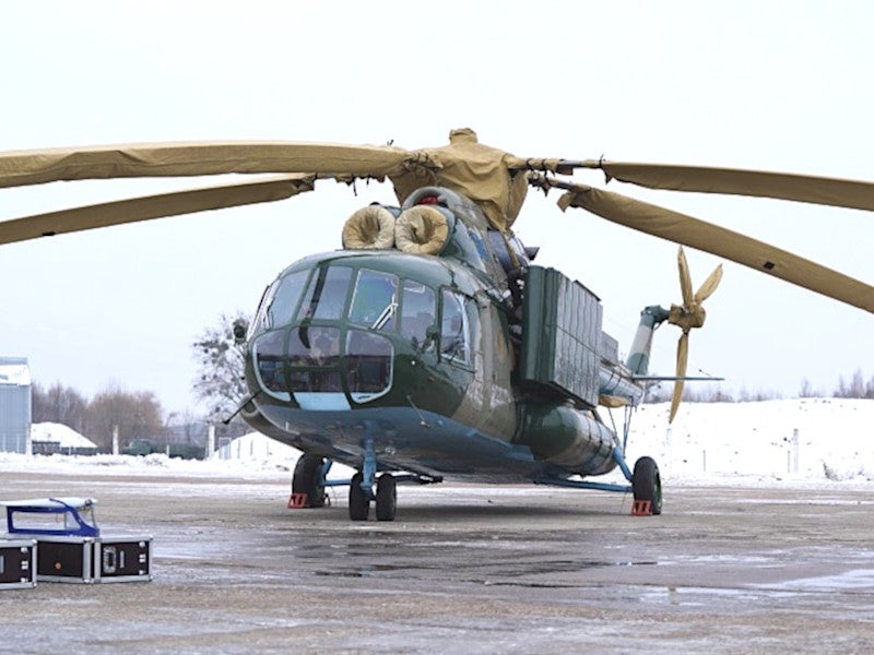 Ukraine Returns Electronic Warfare Choppers To Service Amid Fears Of War With Russia