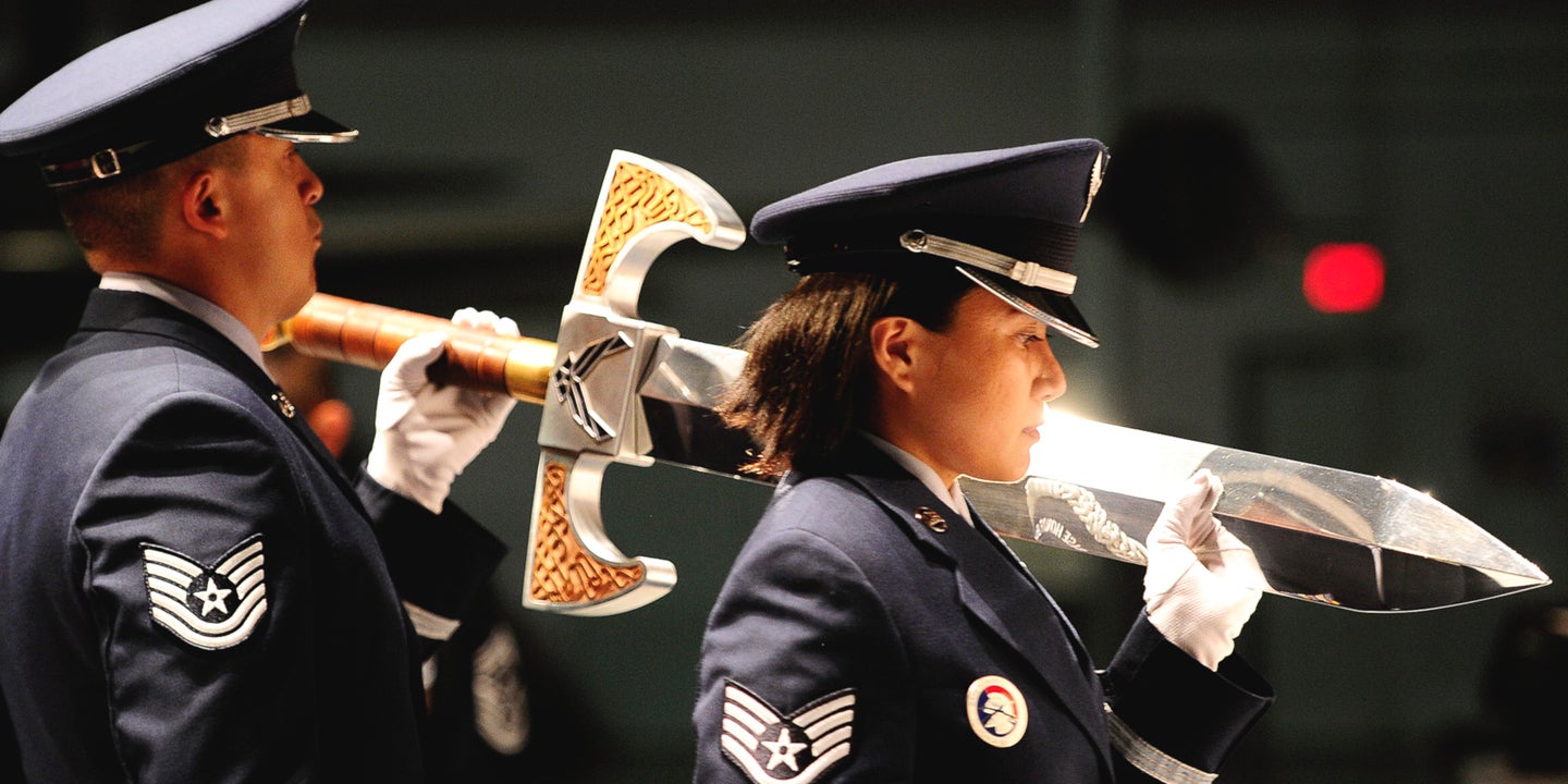 The USAF Uses Huge Swords Fit For He-Man And The Thundercats To Honor Officers