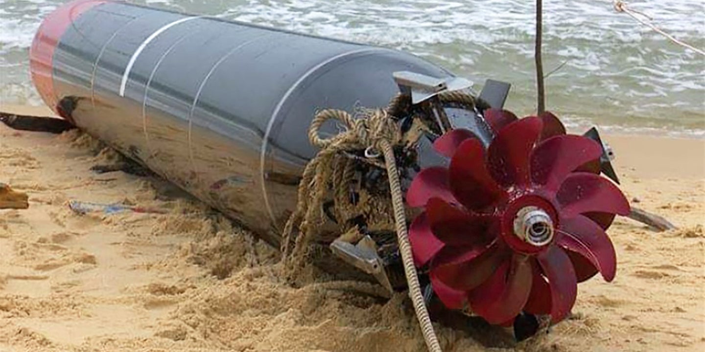 A Vietnamese Fisherman Reeled In A Chinese Torpedo In The South China Sea