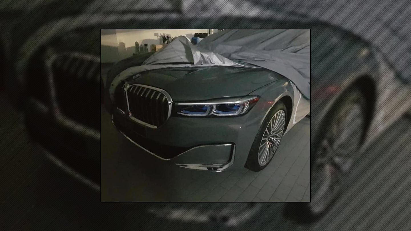 Facelifted BMW 7 Series Leak Showcases Set of Massive Kidney Grilles