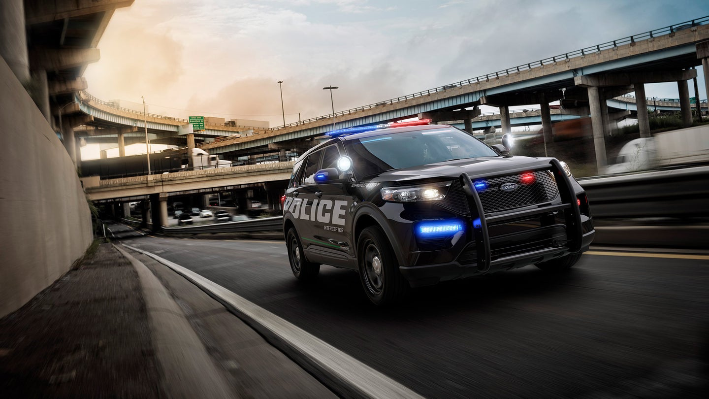 2020 Ford Police Interceptor Utility Is Lean, Mean, and Green