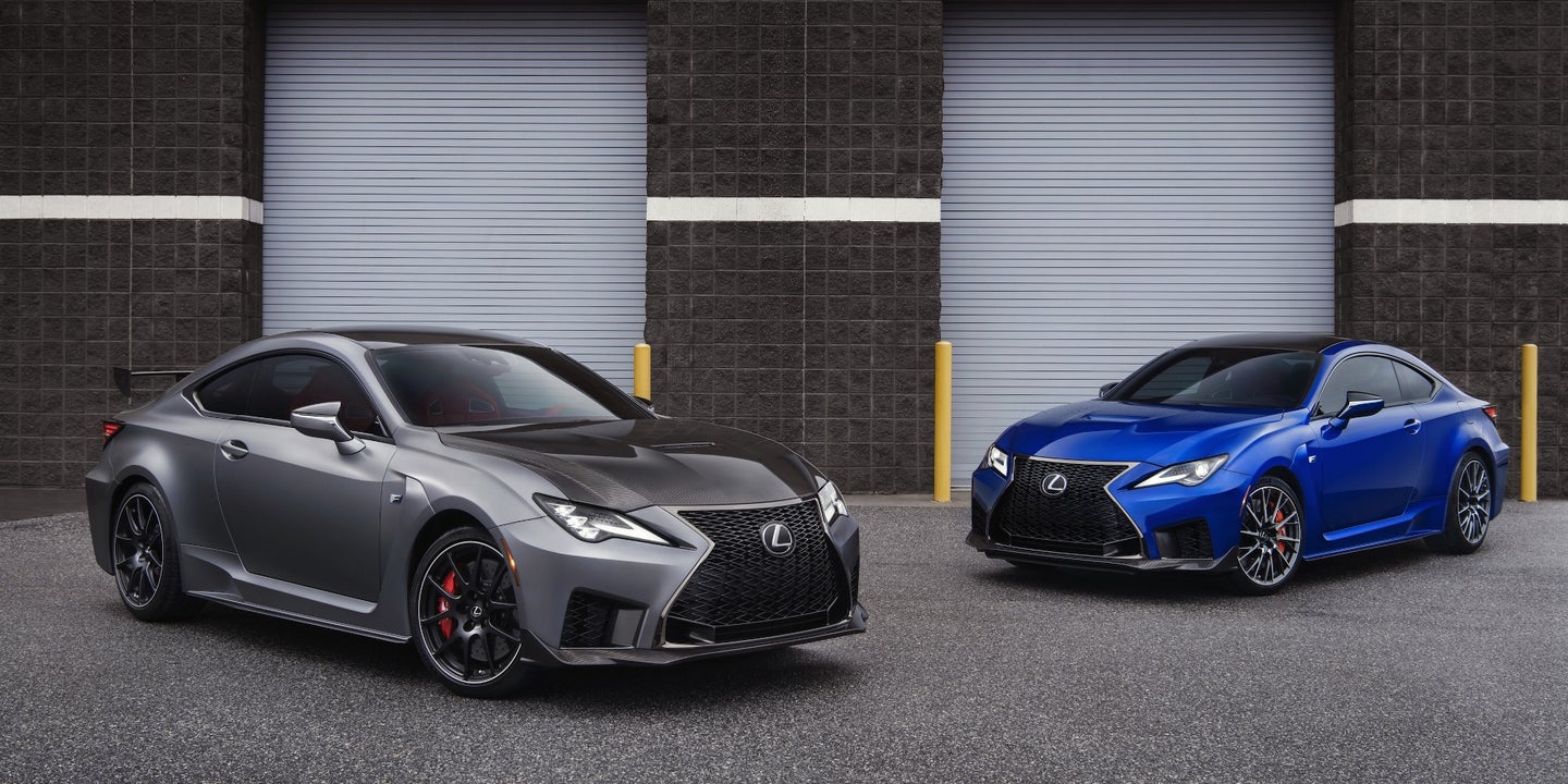 2020 Lexus RC F: New Track Edition Turns Up the Heat, Brings Down the Weight