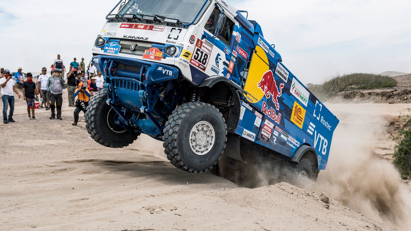 Dakar Truck Driver Disqualified After Injuring Spectator in Bizarre Blind Collision
