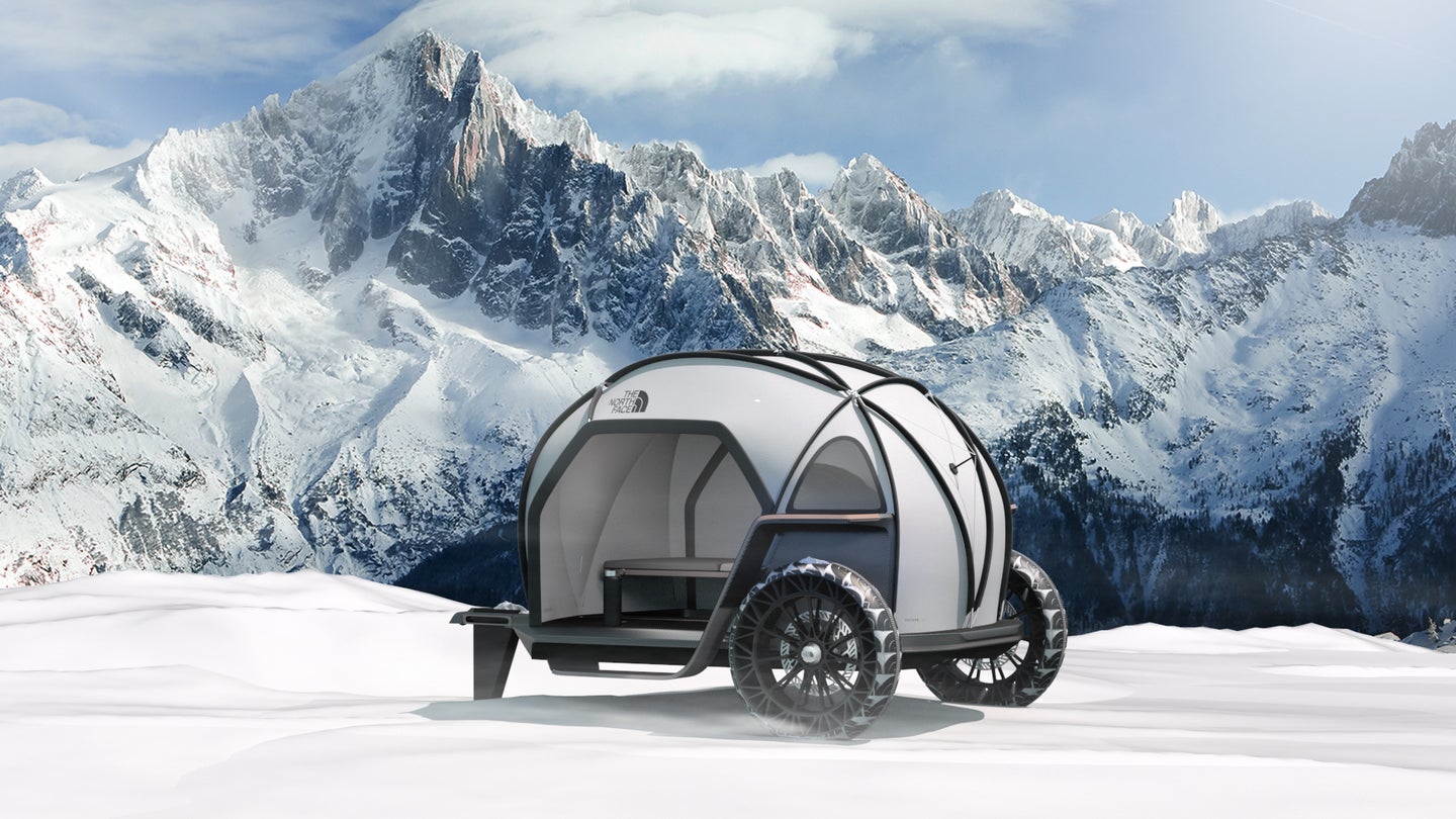 BMW Designworks and The North Face Unveil Stylish Camper at CES 2019
