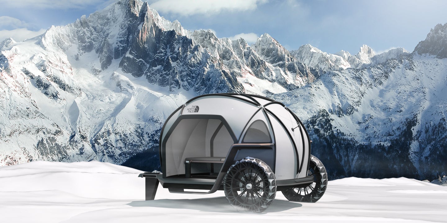 BMW Designworks and The North Face Unveil Stylish Camper at CES 2019