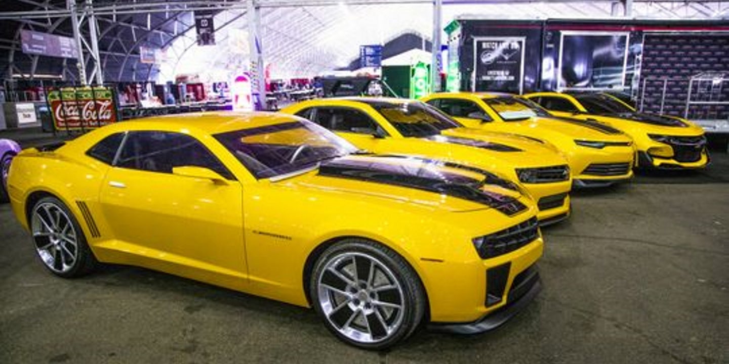Four ‘Bumblebee’ Chevrolet Camaros Sell for $500,000 at Barrett-Jackson Auction