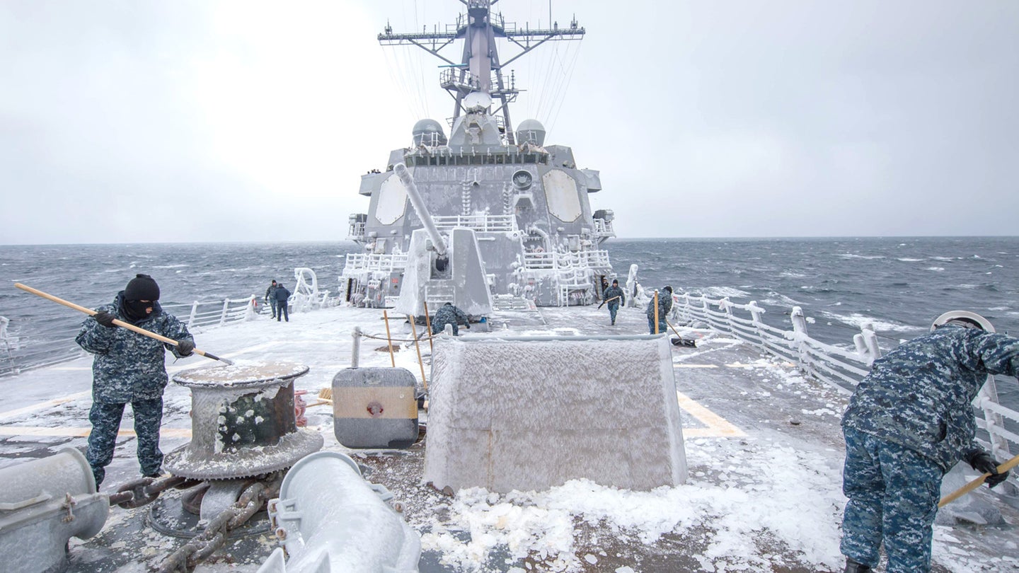 US Navy Plans To Send More Ships Into The Arctic As It Looks To Establish New Polar Port