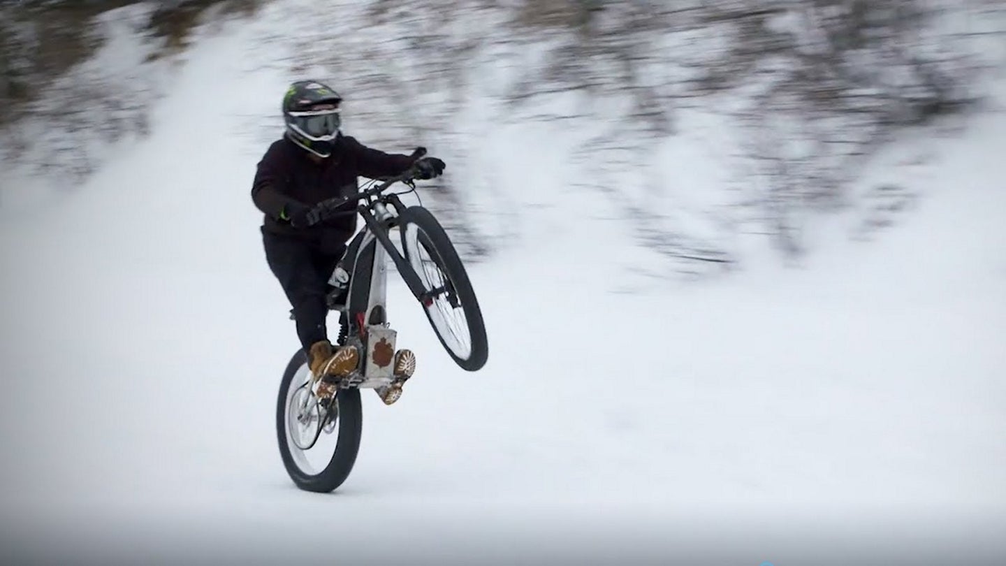 Watch Two New Electric Harley-Davidson Concepts Get Thrashed in the Snow by Pro Athletes
