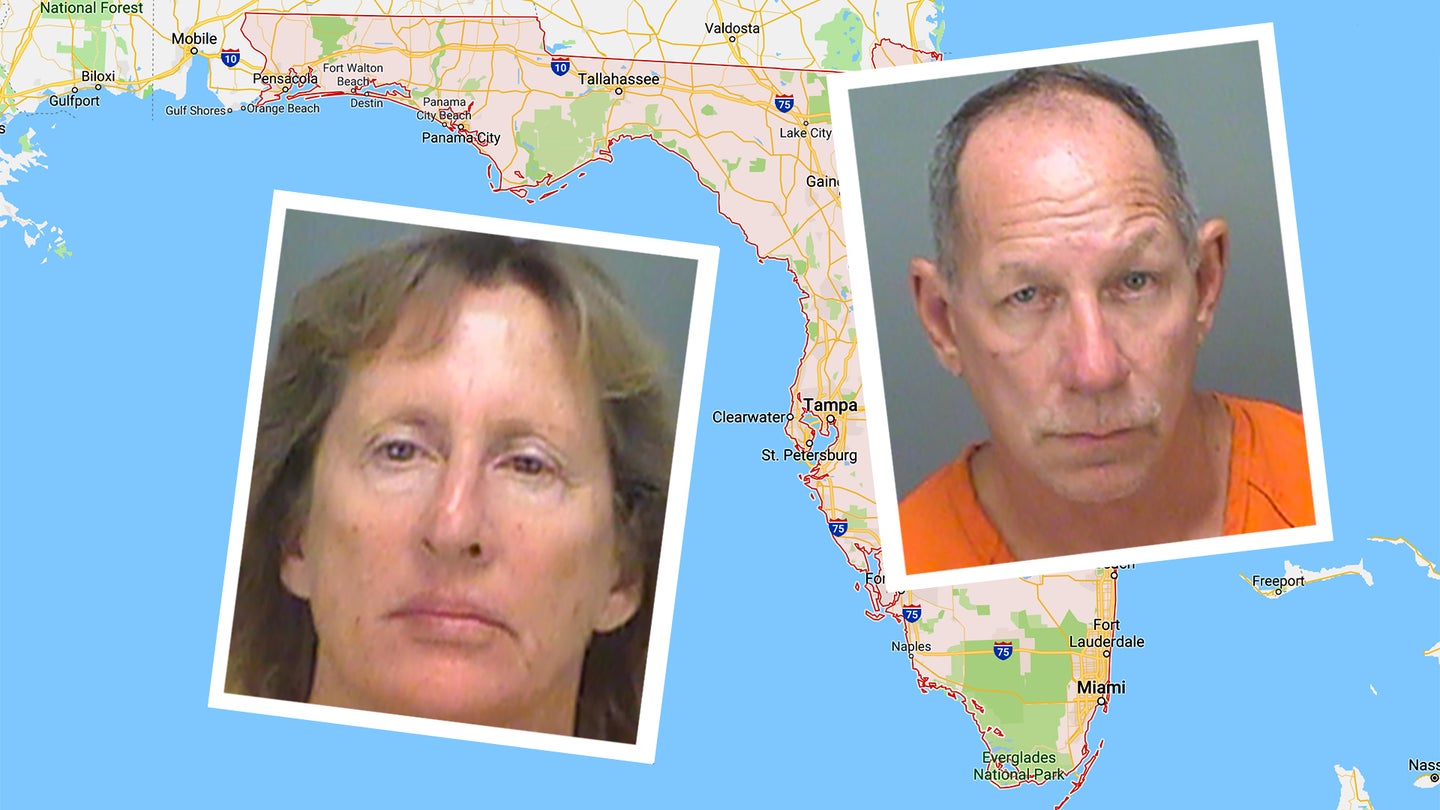 Florida Man, Woman Charged with Having Sex in the Middle of the Road