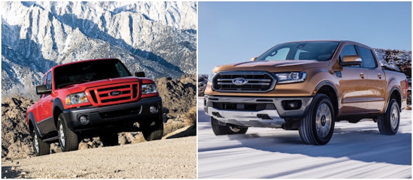 10-Year Challenge: Midsize Pickup Truck Edition