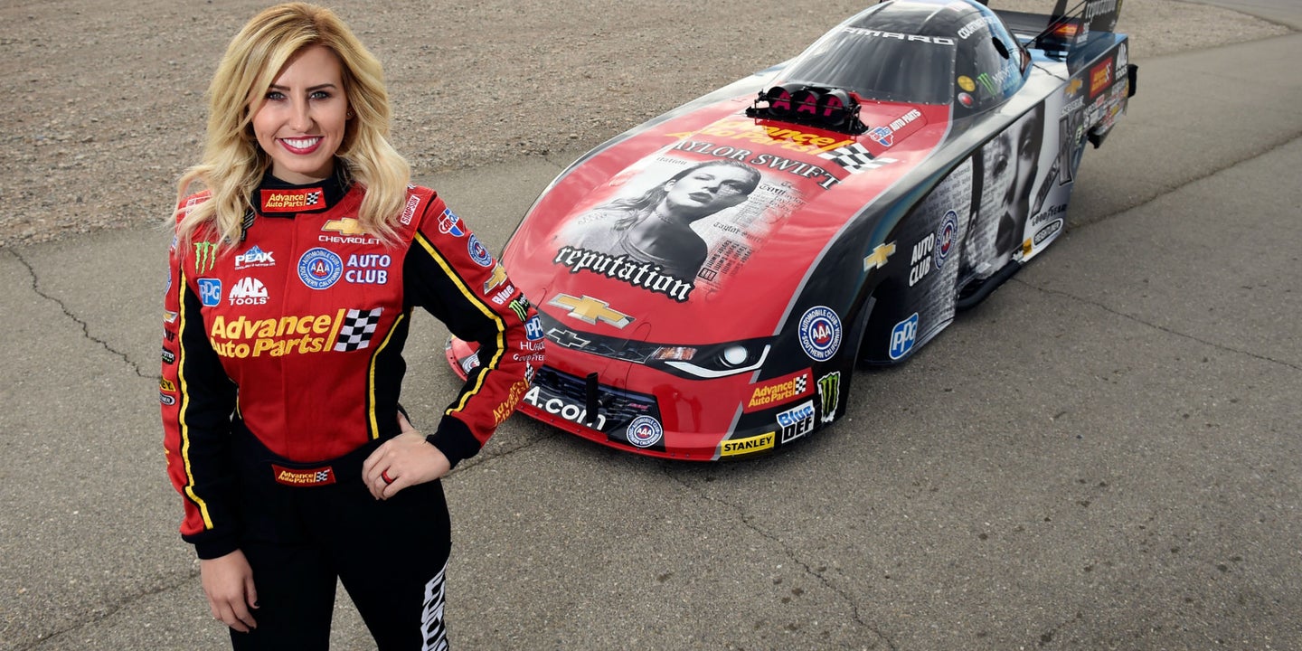 NHRA Star Courtney Force Gives up Driving to Focus on Family
