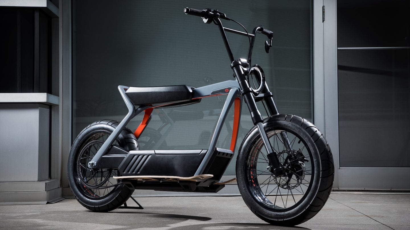 Harley-Davidson Showcases Two Offbeat Electric Mobility Concepts to CES 2019