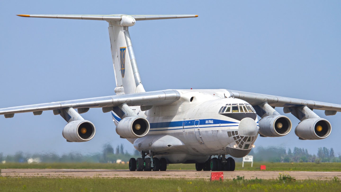 Ukrainian Il-76 Airlifter That Was Tracked Across U.S. Delivered Radar Asset To Utah Air Base