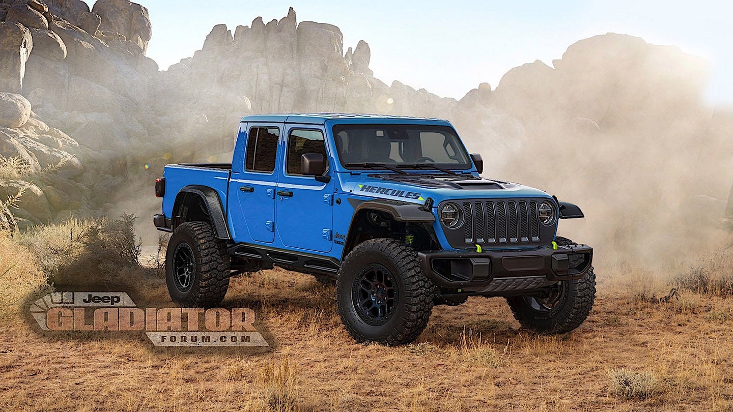 Ford Raptor-Fighting Jeep Gladiator Hercules Is Under Development: Report