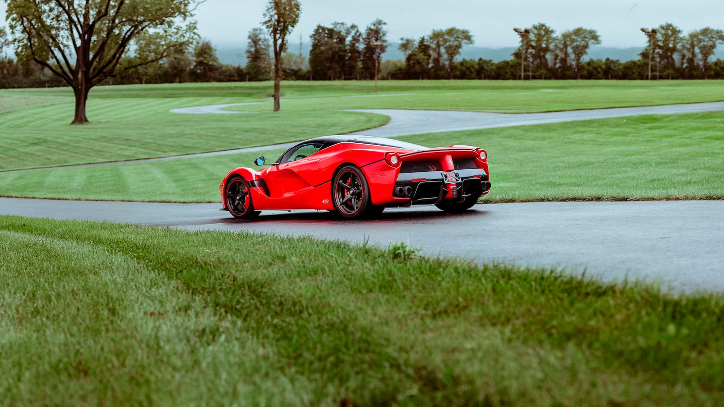 There’s a Ferrari LaFerrari Aperta Available With Just 174 Miles for $7 Million