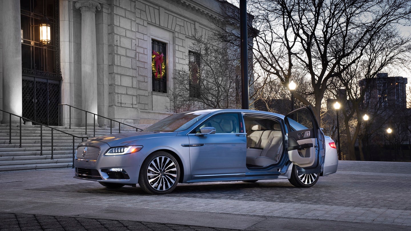 The $110,000 Lincoln Continental With ‘Suicide Doors’ Is Already Sold Out