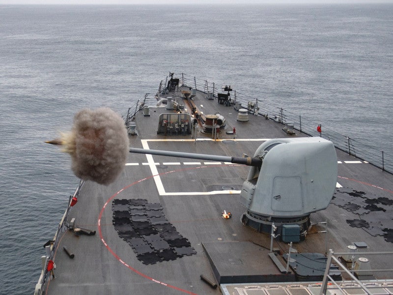 U.S. Navy Destroyer Fired Off Advanced Hyper Velocity Projectiles During 2018 Exercise