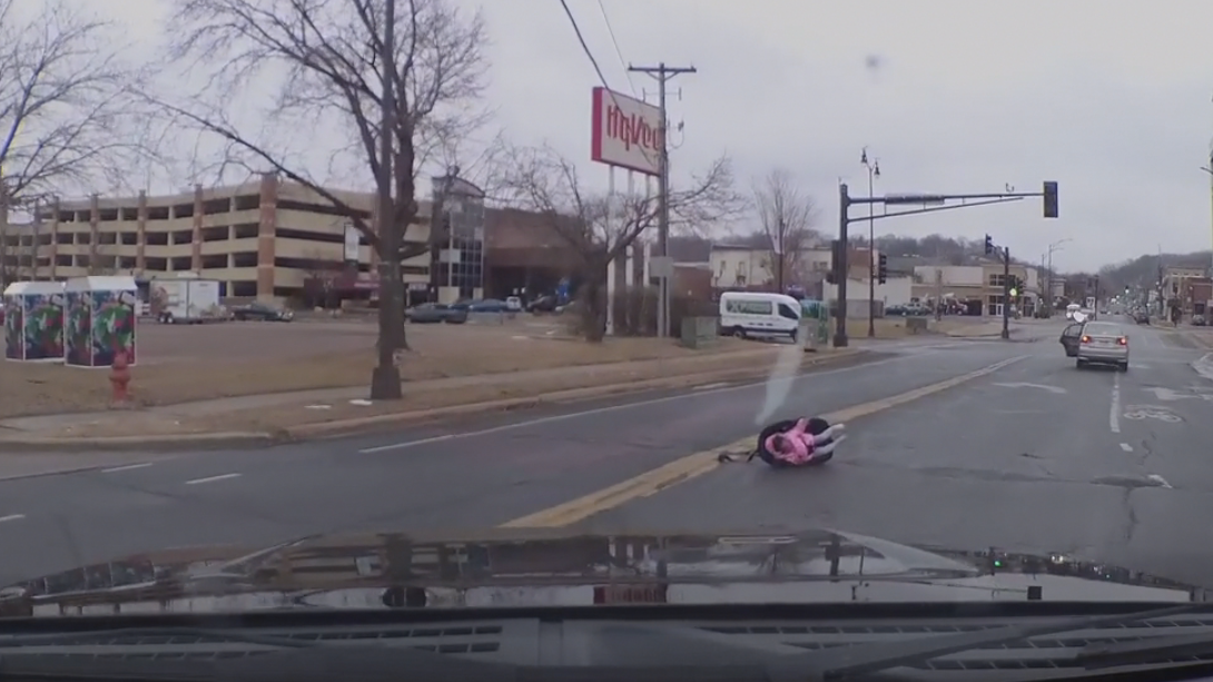 Dashcam Video Shows Toddler in Car Seat Being Ejected From Moving Car, Landing in the Street