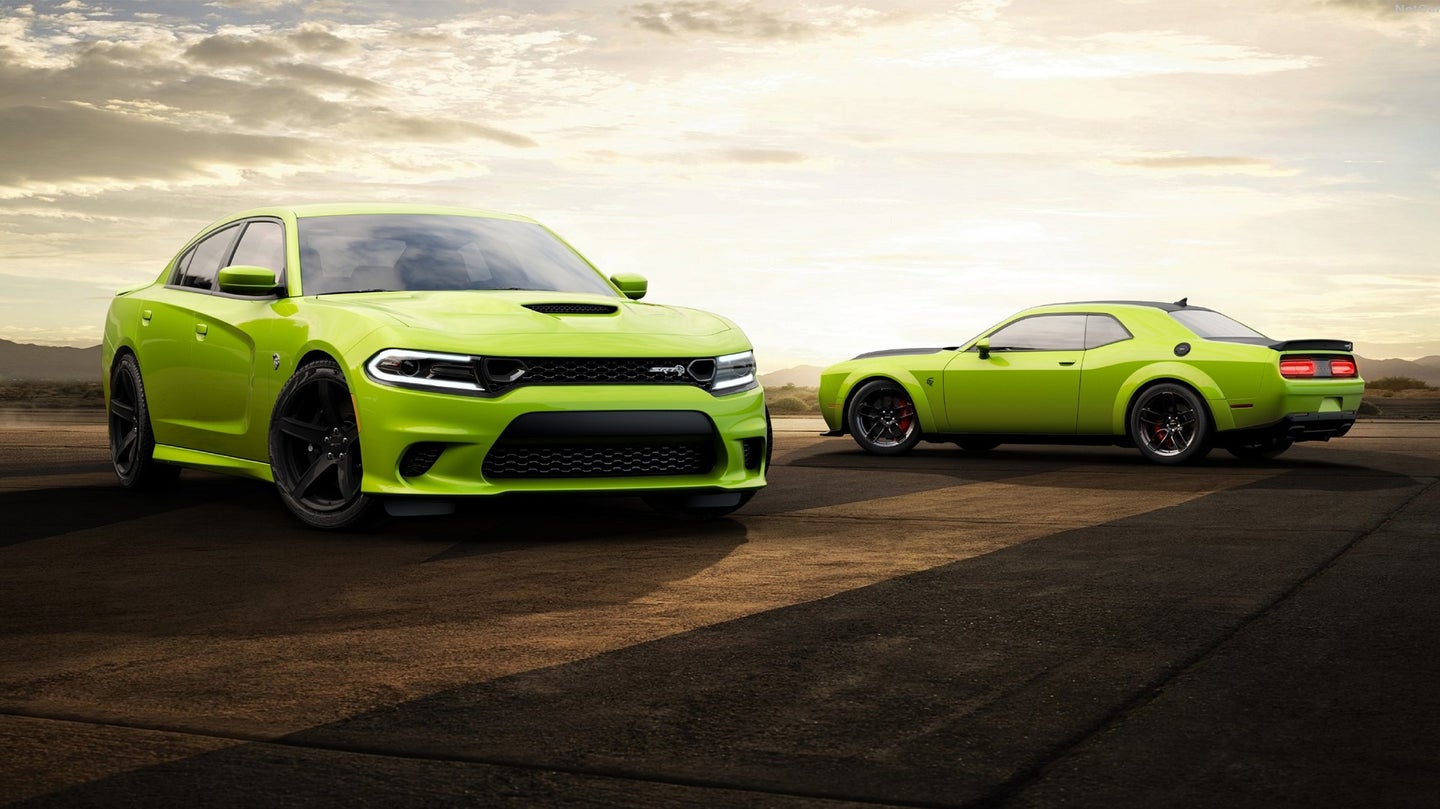 Press Photo Easter Egg Hints Next-Gen Dodge Challenger, Charger Coming in 2023