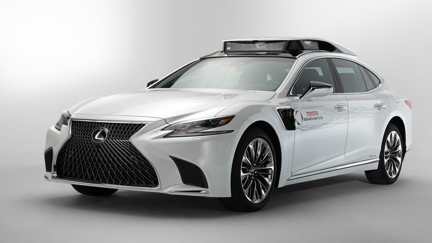 Toyota to Showcase Automated Driving Lexus LS Prototype at CES 2019