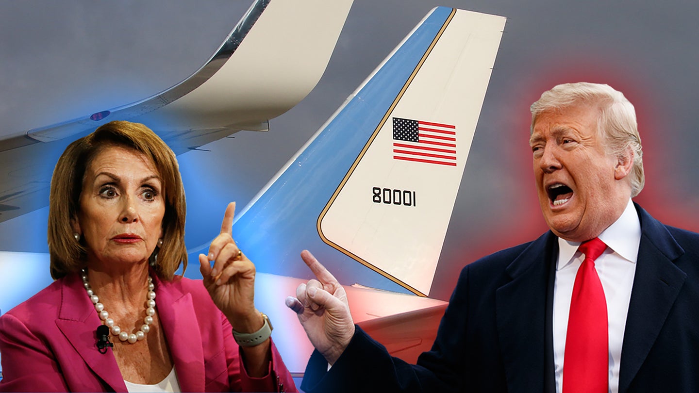 Political Flight Fight: Trump Yanks Pelosi’s Plane In Tit For Tat Move As Melania Jets To Florida (Updated)