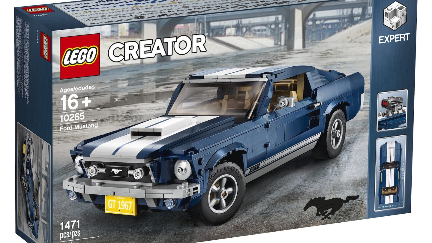 Lego Reveals 1967 Ford Mustang GT Fastback 1,470-Piece Customizable Set
