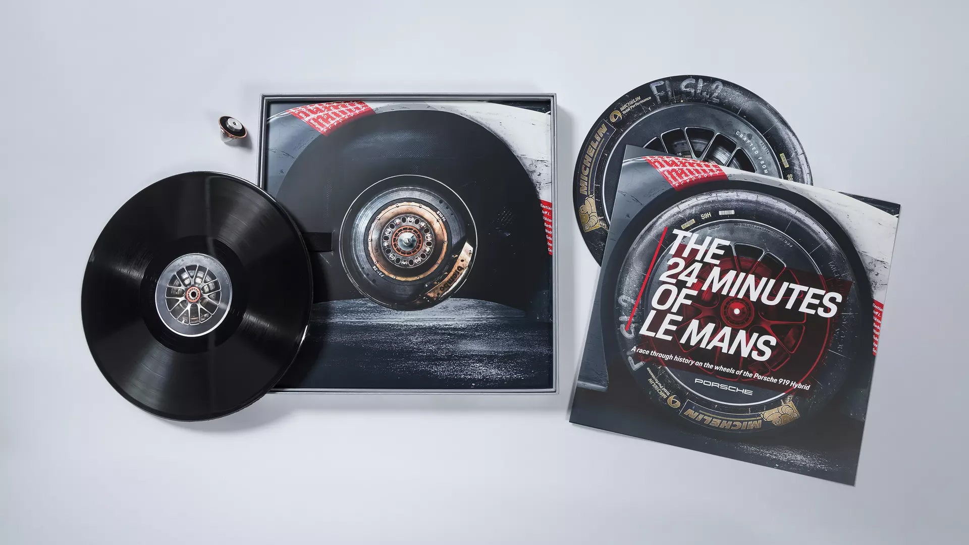 Porsche Made Vinyl Records From the Tires of Le Mans-Winning 919 Hybrid,  Because Why Not