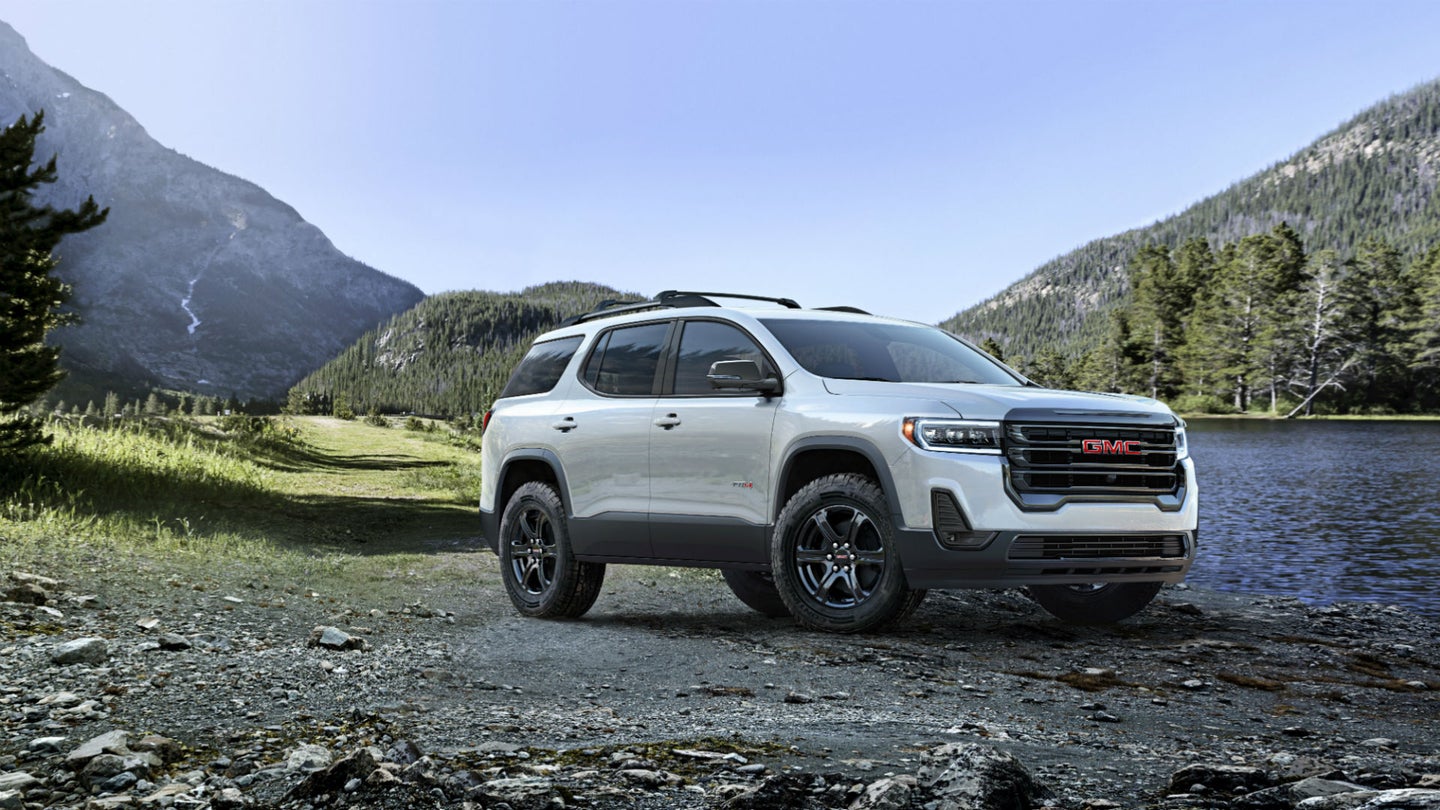 2020 GMC Acadia: Redesigned Crossover Offers New Tech, Off-Road AT4 Trim