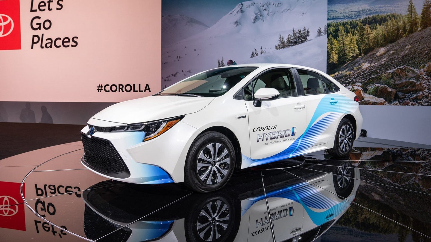 The 2020 Toyota Corolla Hybrid Is Just As Fuel Efficient As The Prius