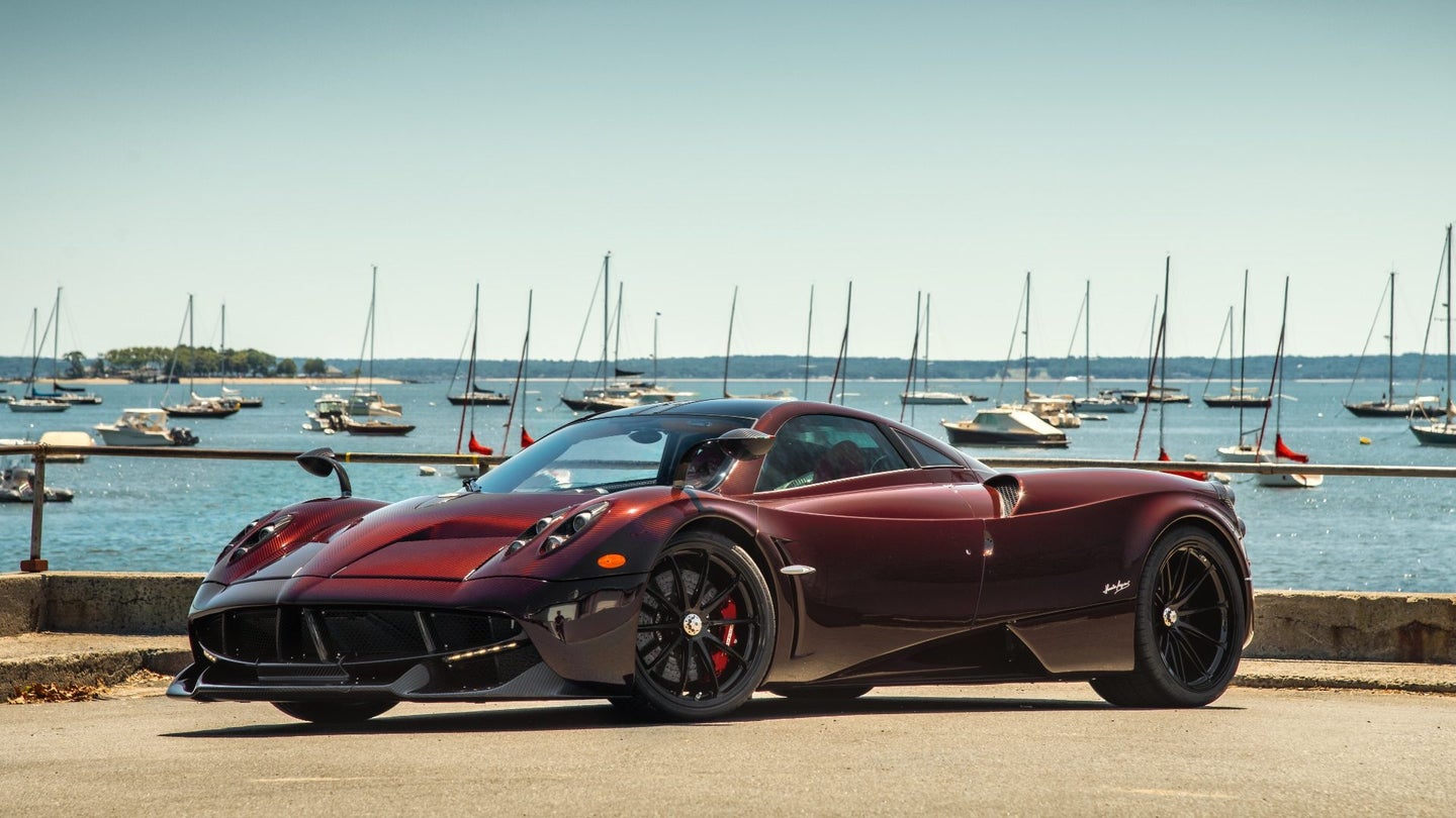 Check Out This Red Carbon Pagani Huayra You Probably Can’t Afford