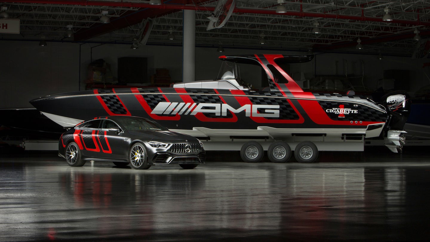 Photo Gallery: Mercedes-AMG and Cigarette Racing’s New 41′ AMG Carbon Edition