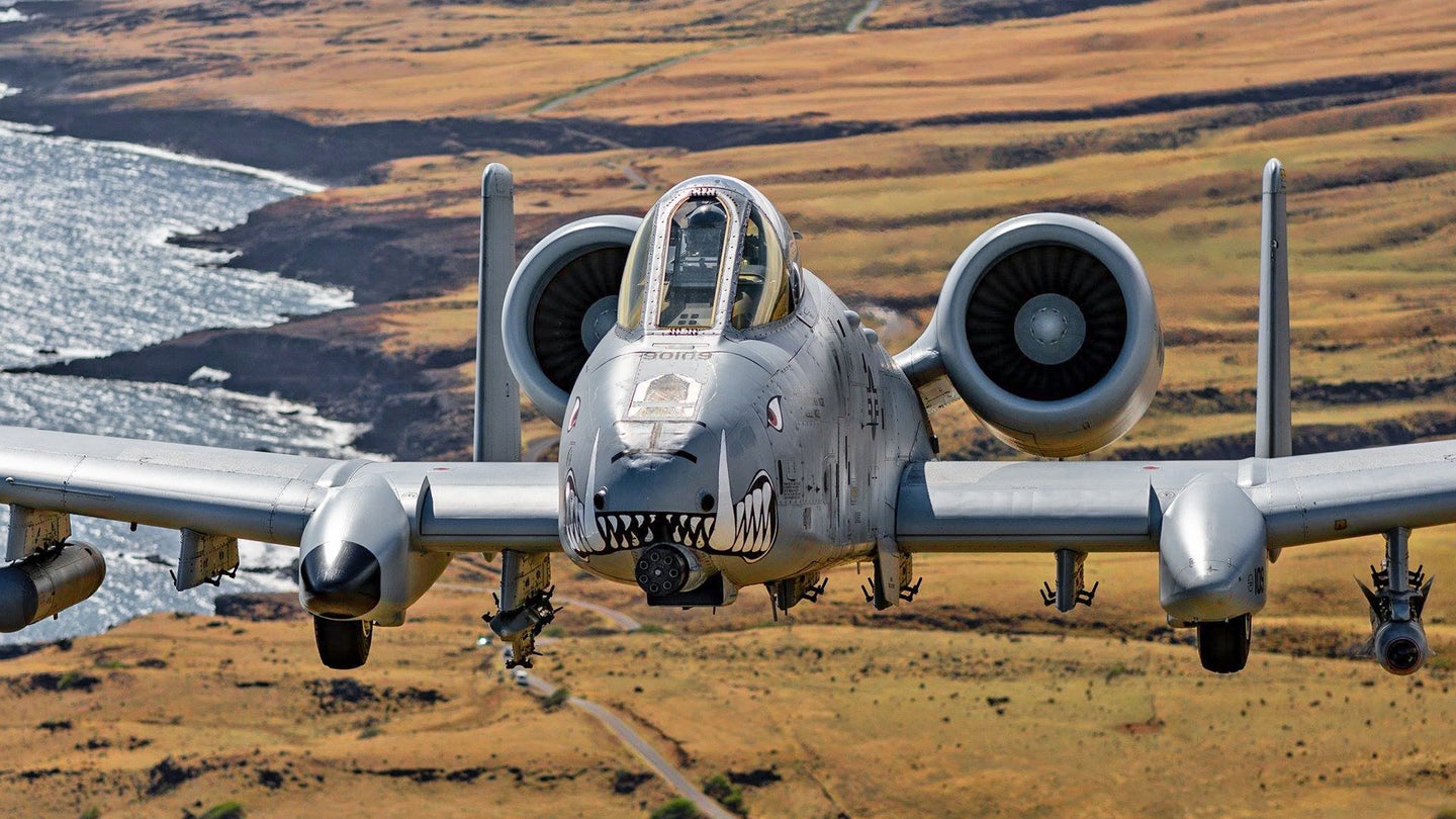 Behold These Awesome Images Of A-10 Warthogs Training With MV-22 Ospreys Over Hawaii