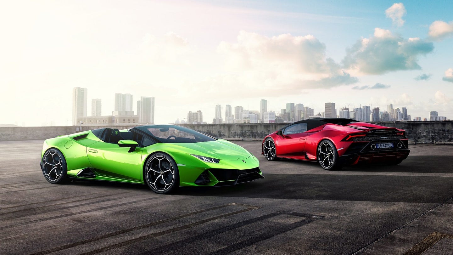 2019 Lamborghini Huracán Evo Spyder: What Bedroom Posters Are Made Of