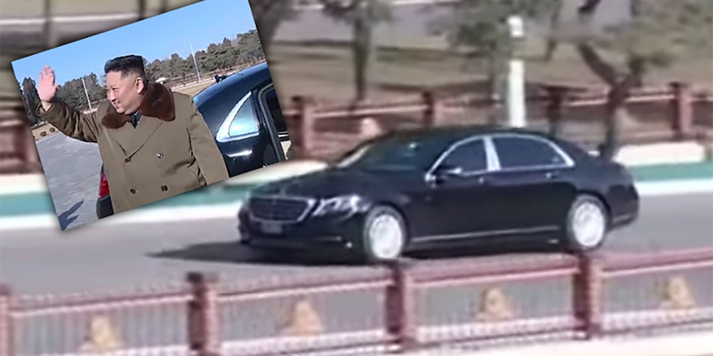 What Sanctions? Kim Jong Un Gets Another New Limo, This Time An S600 Mercedes-Maybach