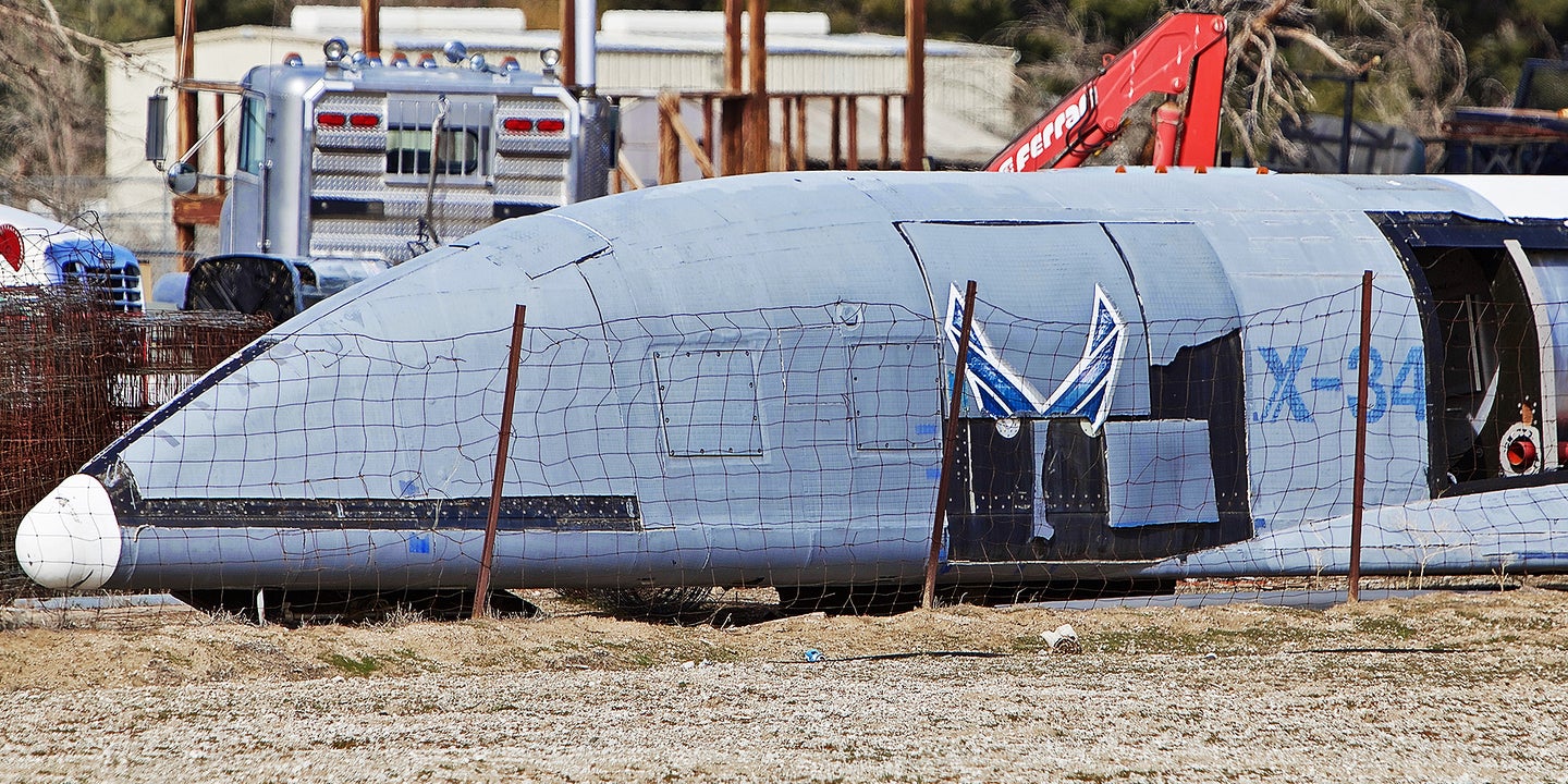 The Tragic Tale Of How NASA’s X-34 Space Planes Ended Up Rotting In Someone’s Backyard