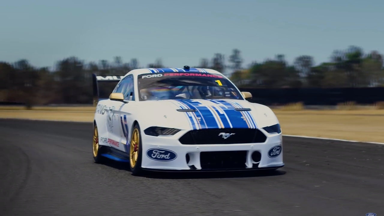 Australia-Only 2019 Ford Mustang V8 Supercar Is the Right Type of Ridiculous