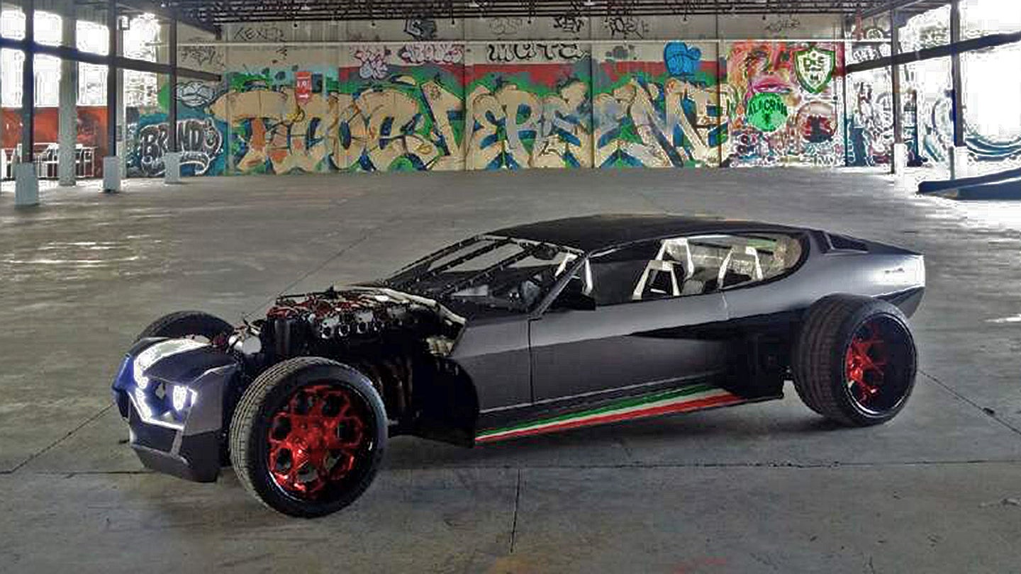 This Lamborghini Espada Rat Rod Exists On the Edge of Sanity