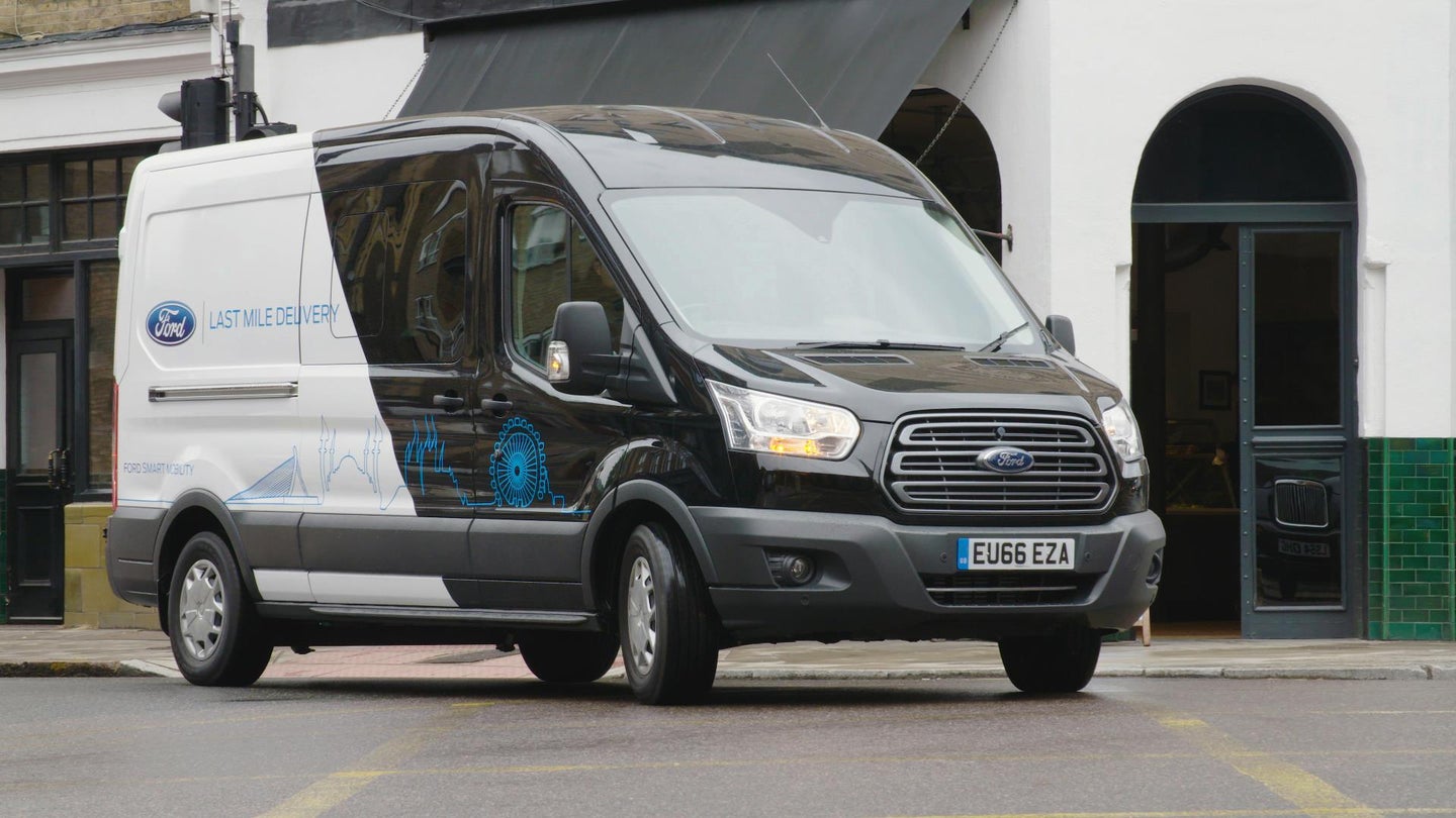 Ford Is Testing a New Van Delivery Service Using Cloud-Based Software