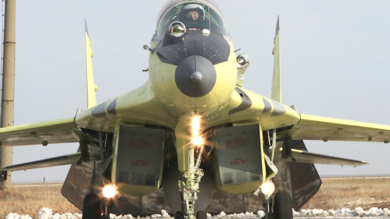 India Reportedly Looks To Buy Unfinished Soviet-Era MiG-29s To Stave Off Fighter Shortage