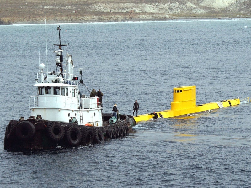 This U.S. Navy ‘Yellow Submarine’ Was A Target Shaped Like A North Korean Sub