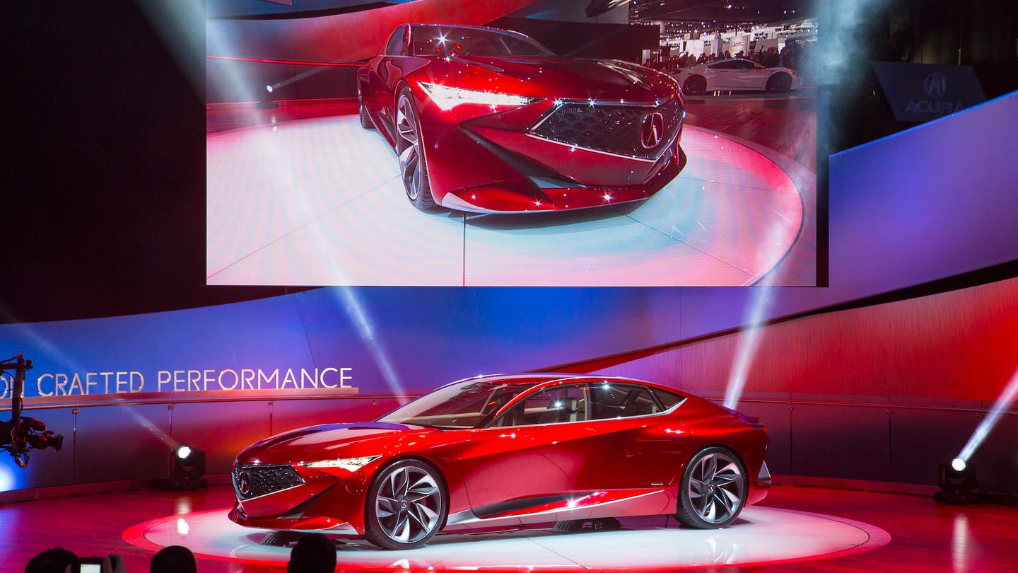 Acura Bringing Exotic, Production-Ready Sedan to Pebble Beach: Report