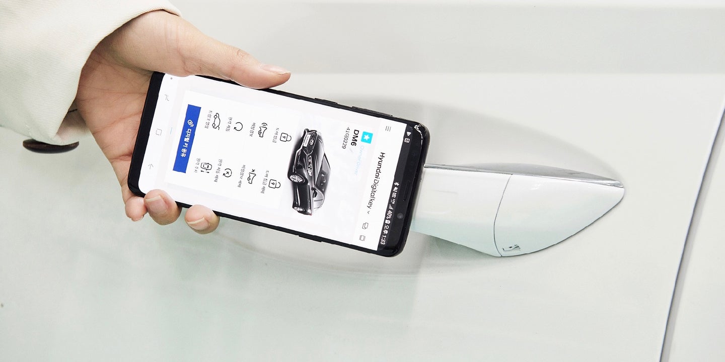 Hyundai Is The Latest Automaker to Experiment With Smartphone-Based &#8216;Digital Key&#8217;