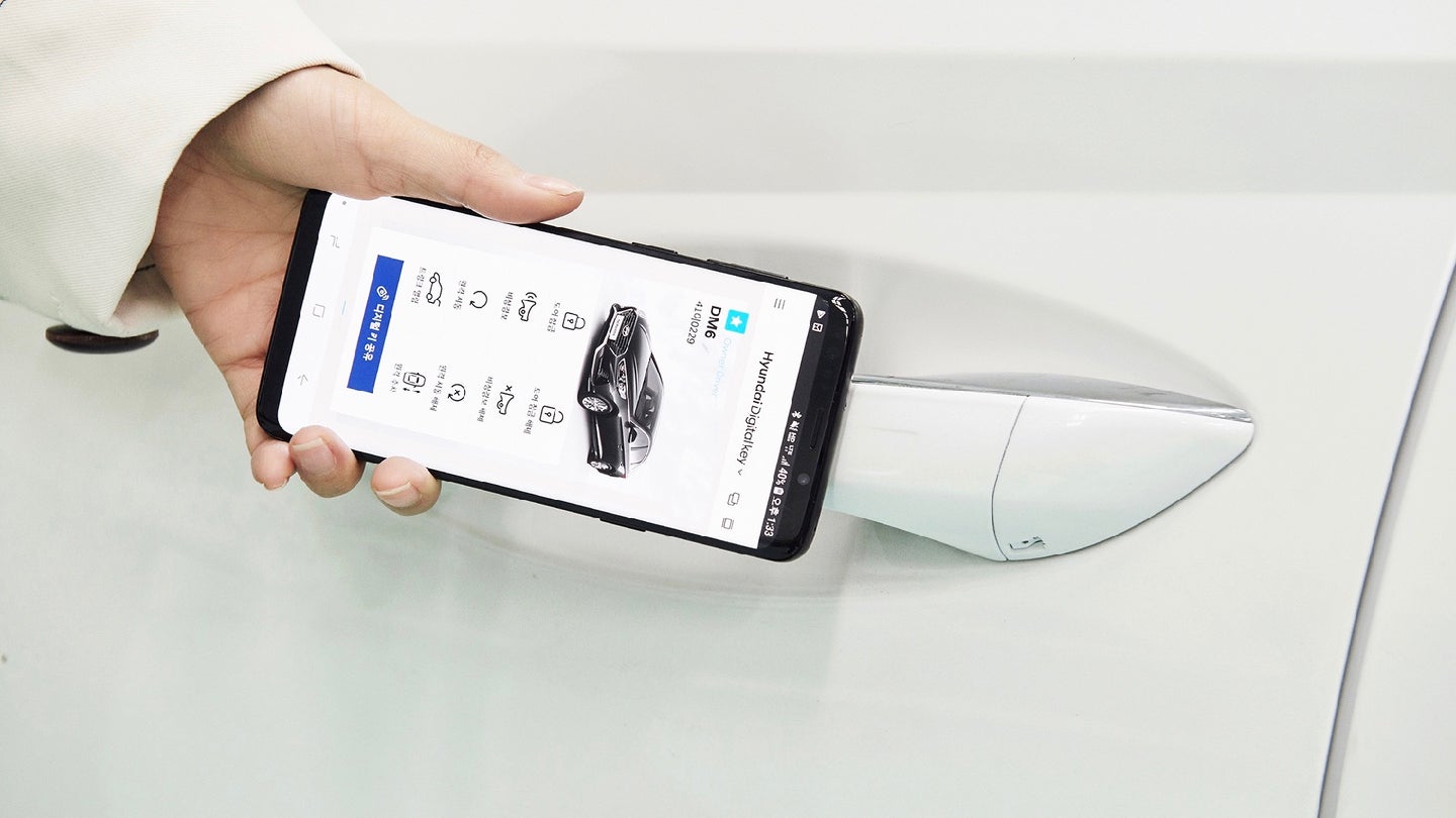 Hyundai Is The Latest Automaker to Experiment With Smartphone-Based &#8216;Digital Key&#8217;