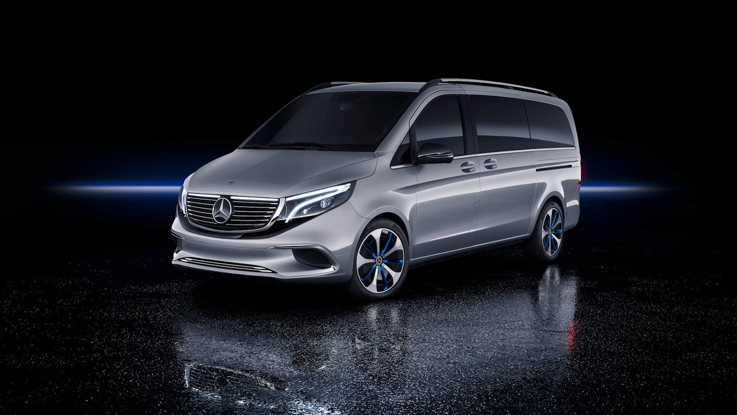 Mercedes-Benz EQV Electric Minivan Concept Revealed at 2019 Geneva Motor Show
