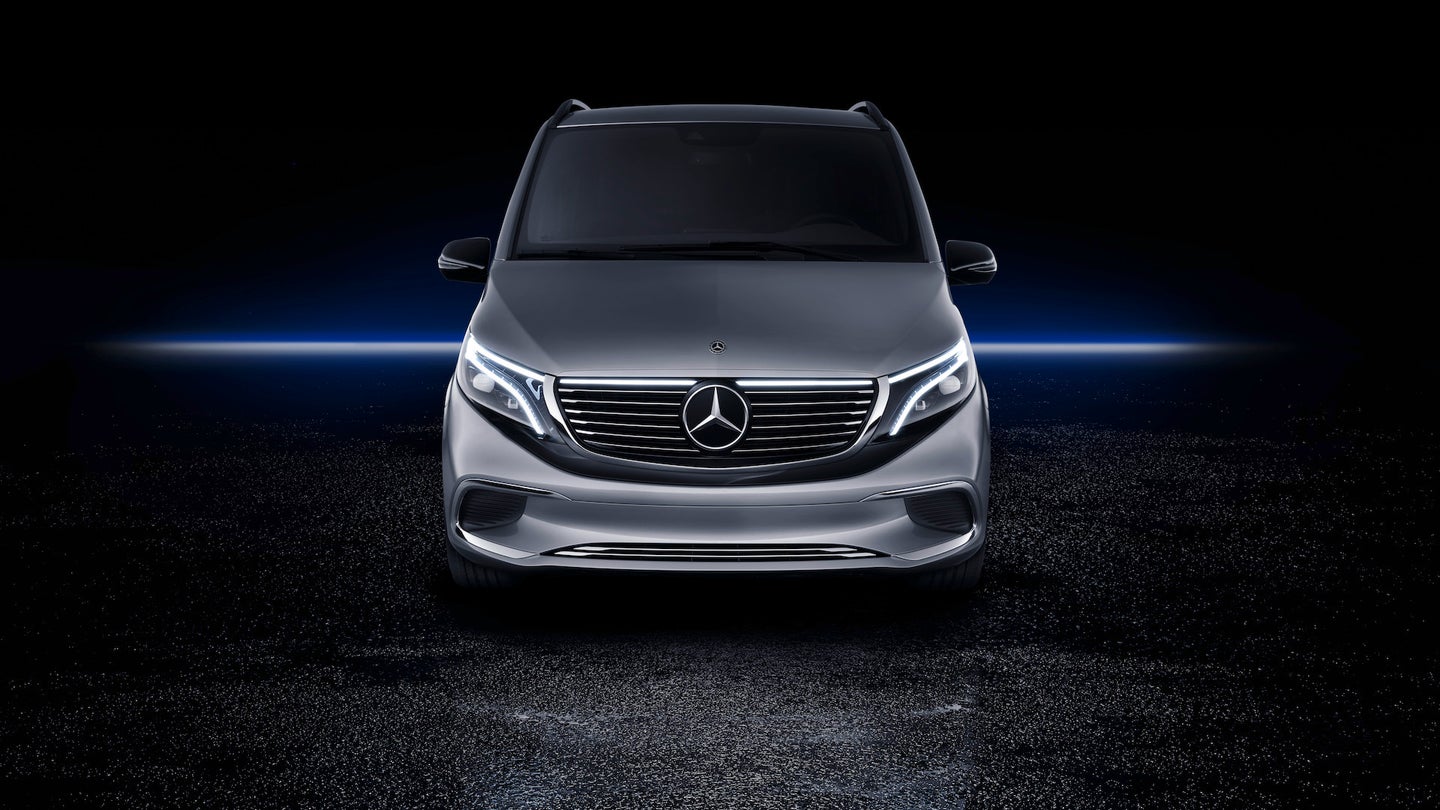 Confirmed: Mercedes-Benz Will Debut Electric Minivan at Frankfurt Motor Show