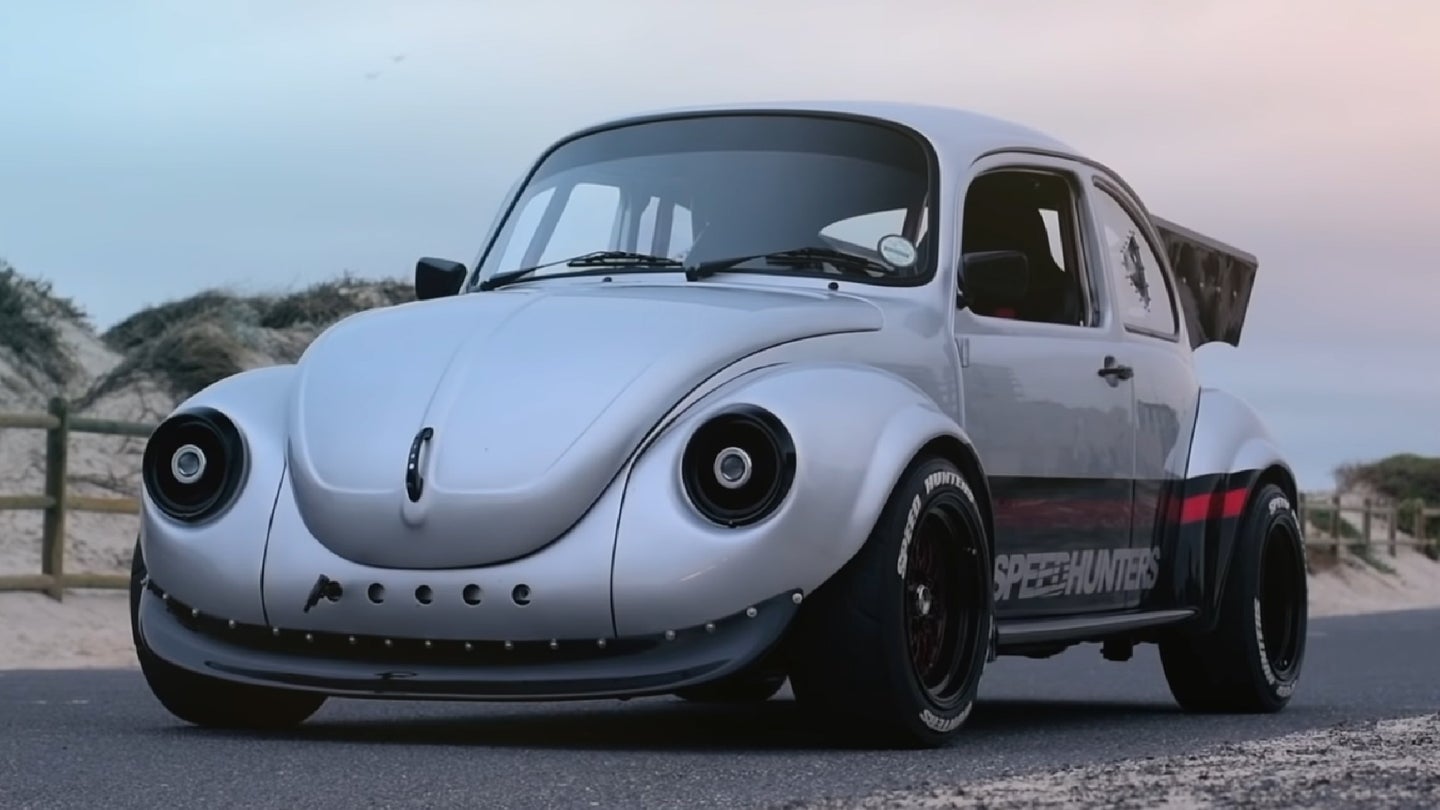 Fall in Love With This Volkswagen Super Beetle With a 377-HP Subaru Boxer Engine