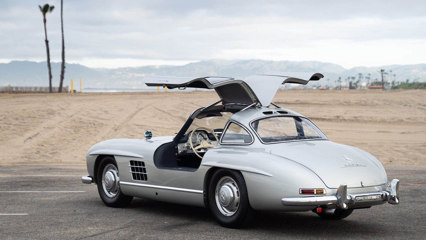 1955 Mercedes-Benz 300 SL Gullwing Owned By Maroon 5’s Adam Levine Headed to Auction