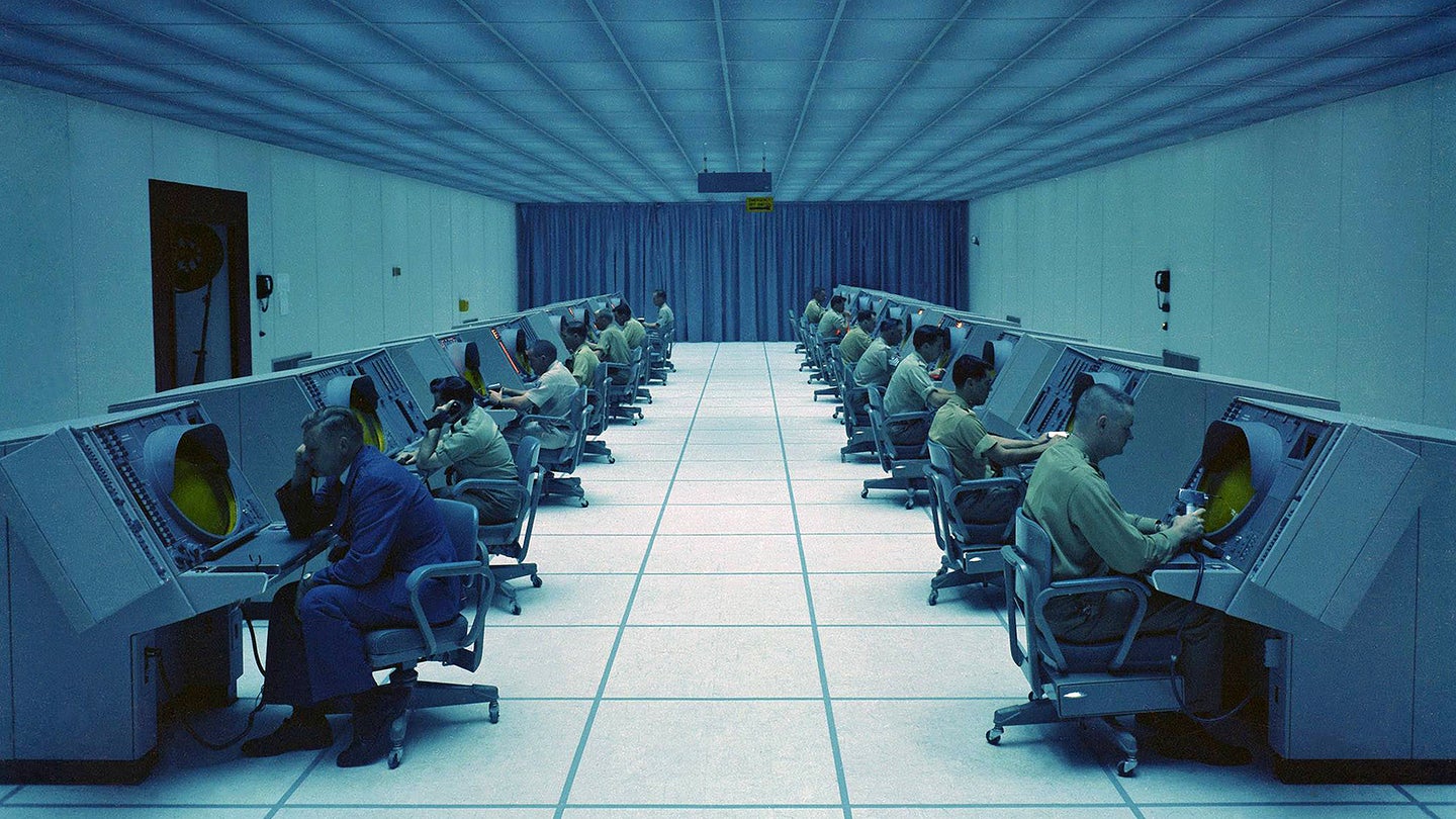 The Futuristic Cold War Era SAGE Air Defense Bunkers Looked Right Out Of A Kubrick Film