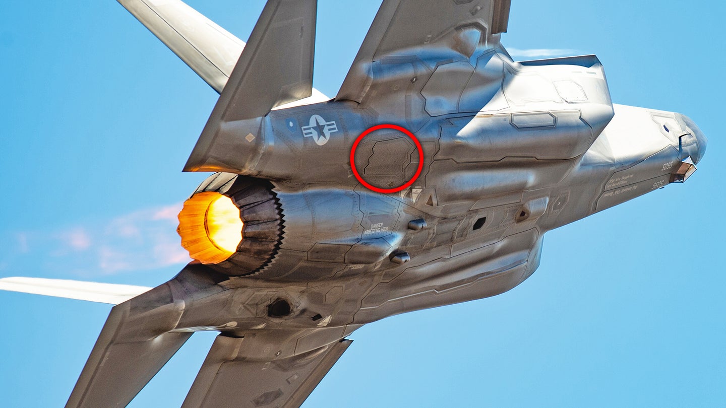 F-35’s Most Sinister Capability Are Towed Decoys That Unreel From Inside Its Stealthy Skin